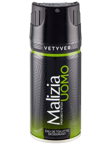 Malizia Uomo Deodorante Spray - 150ml - Vetyver